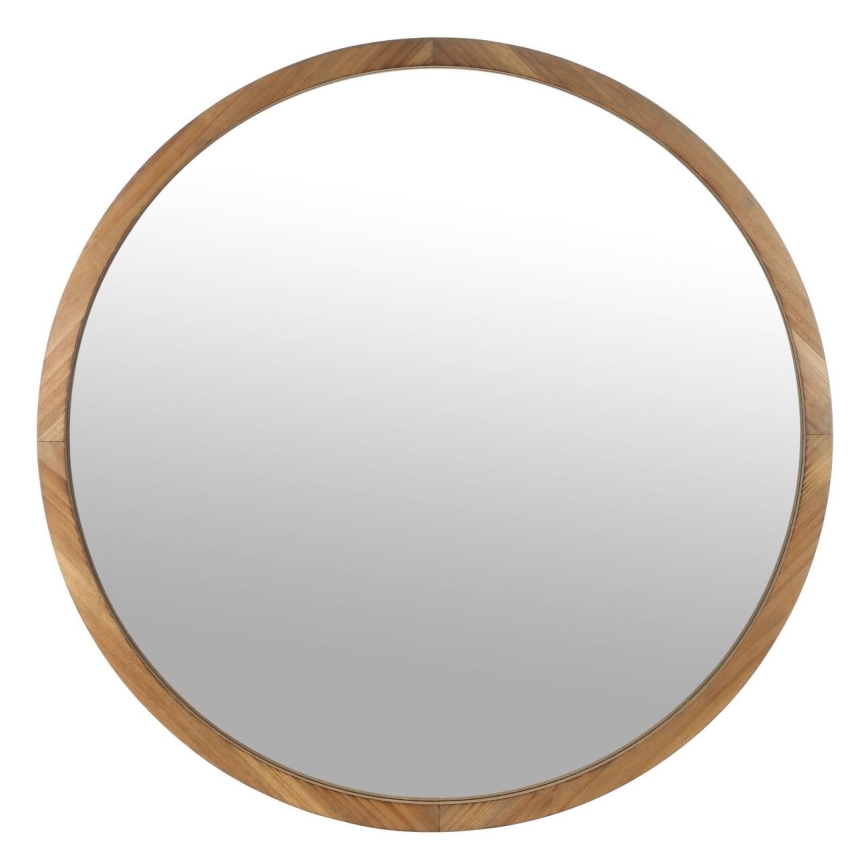 Eglo - Stensko ogledalo pr. 70 cm rjava