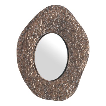 Eglo 425073 - Stensko ogledalo TOAMASINA 76x80 cm bronzno