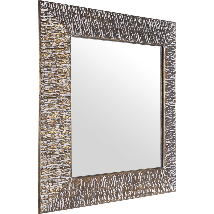 Eglo 425075 - Stensko ogledalo TOAMASINA 70x70 cm bronasto