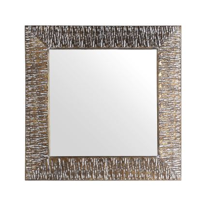 Eglo 425075 - Stensko ogledalo TOAMASINA 70x70 cm bronasto