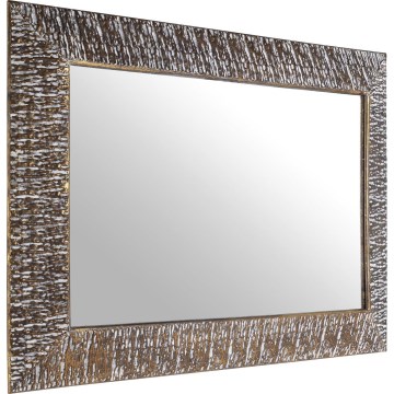 Eglo 425076 - Stensko ogledalo TOAMASINA 100x70,5 cm bronasto