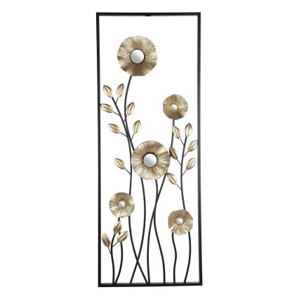 Eglo - Stenska dekoracija 100x38,5 cm črna/zlata