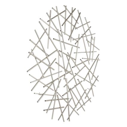 Eglo -  Stenska dekoracija pr. 81 cm mat krom