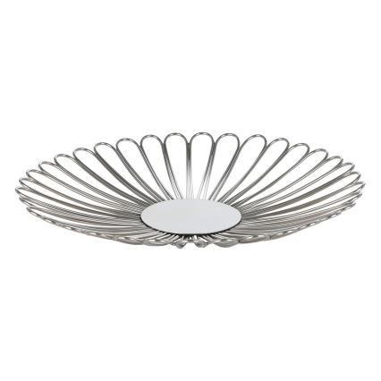 Eglo - Okrasni pladenj pr. 40,5 cm sijajni krom