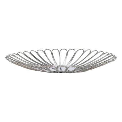 Eglo - Okrasni pladenj pr. 40,5 cm sijajni krom