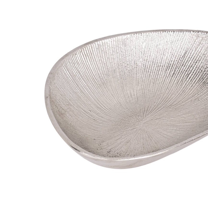 Eglo - Okrasni pladenj 17,5x24,5 cm srebrna