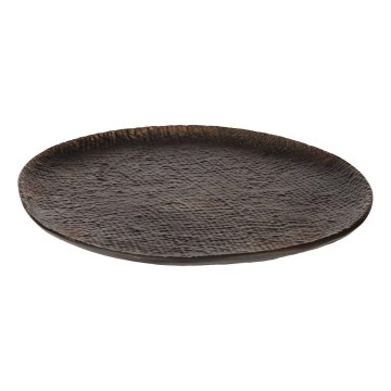 Eglo 427152 - Dekorativni pladenj FORLEYET, premer 26,5 cm, rjave barve