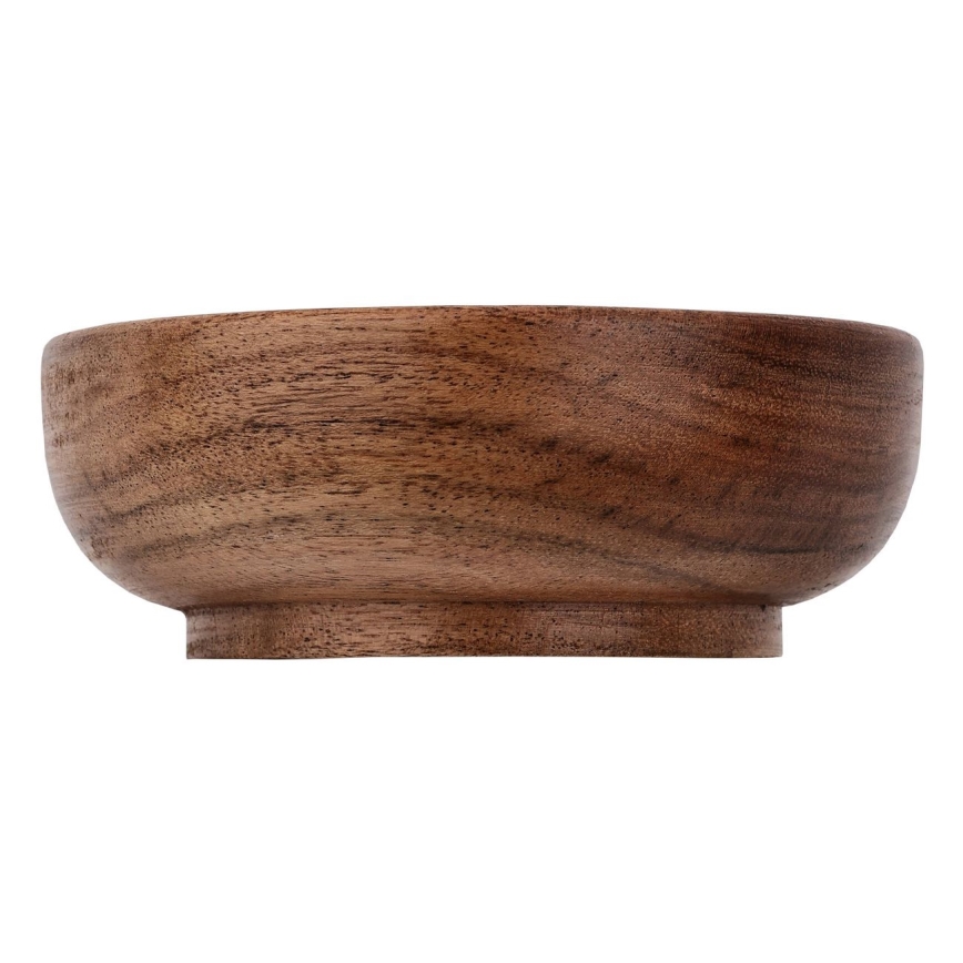 Eglo - Lesena posoda pr. 10 cm rjava