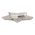 Eglo 427425 - Dekorativni pladenj AMBOLOSY 30x32 cm srebrn
