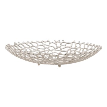 Eglo 427488 - Dekorativna skleda KIMITSU, premer 45 cm, srebrna