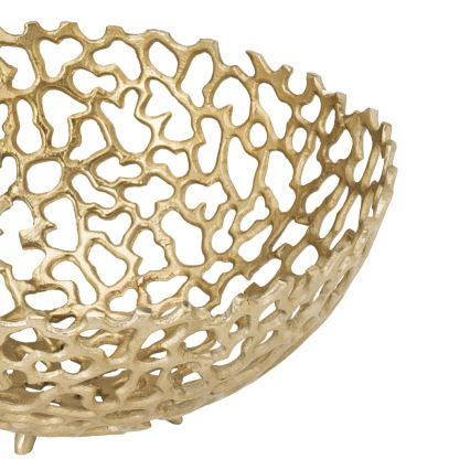 Eglo 427497 - Dekorativna skleda KIMITSU, premer 32 cm, zlata