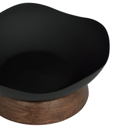 Eglo - Okrasni pladenj pr. 14,5 cm črna