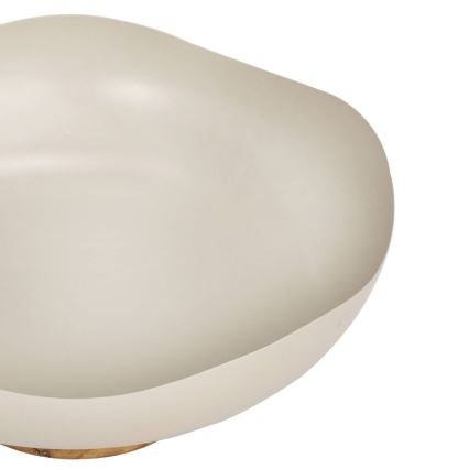 Eglo - Okrasni pladenj pr. 25 cm bež