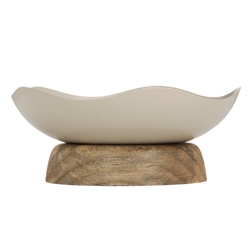 Eglo - Okrasni pladenj pr. 14,5 cm bež