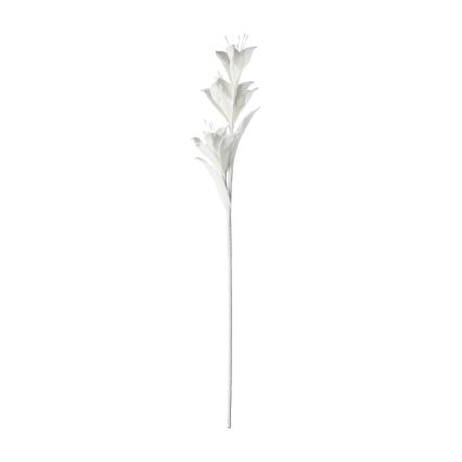 Eglo - Umetna roža 85 cm bela