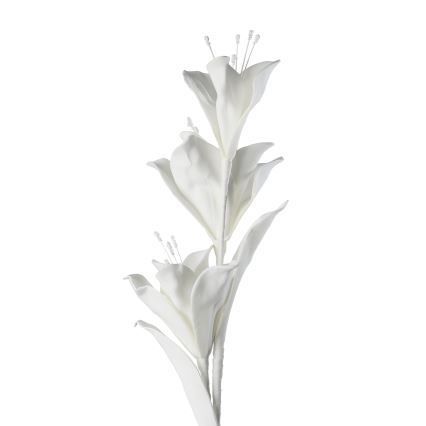 Eglo - Umetna roža 85 cm bela