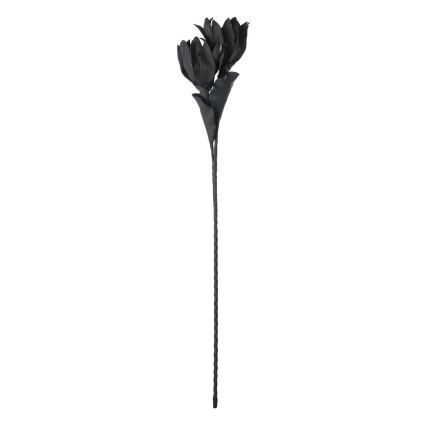 Eglo - Umetna roža 90 cm črna