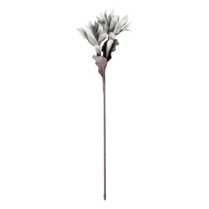 Eglo - Umetna roža 90 cm siva