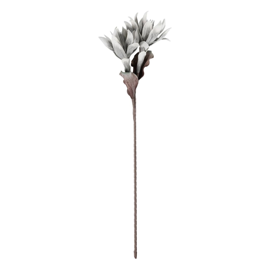 Eglo - Umetna roža 90 cm siva