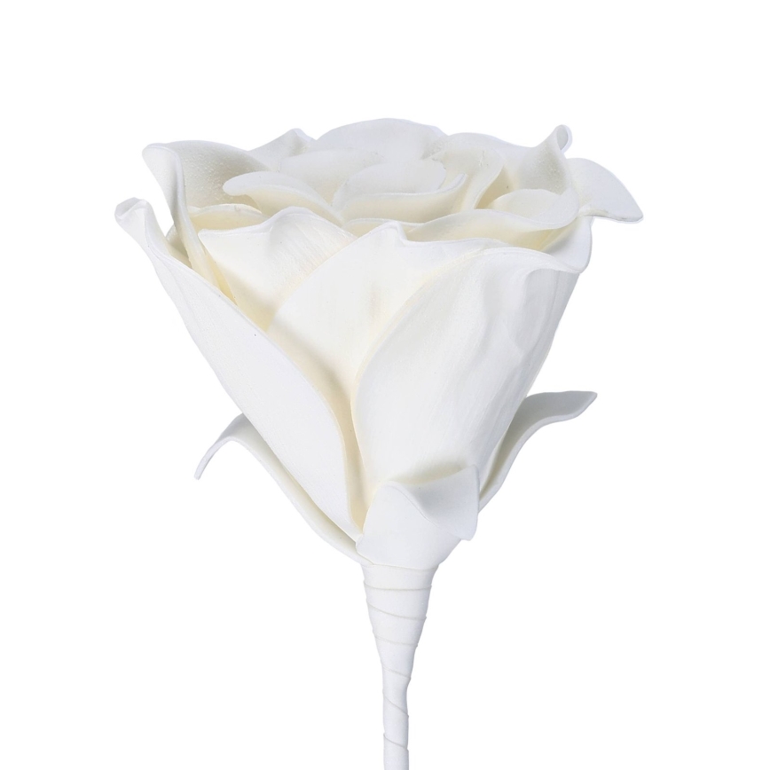 Eglo - Umetna roža 65 cm bela