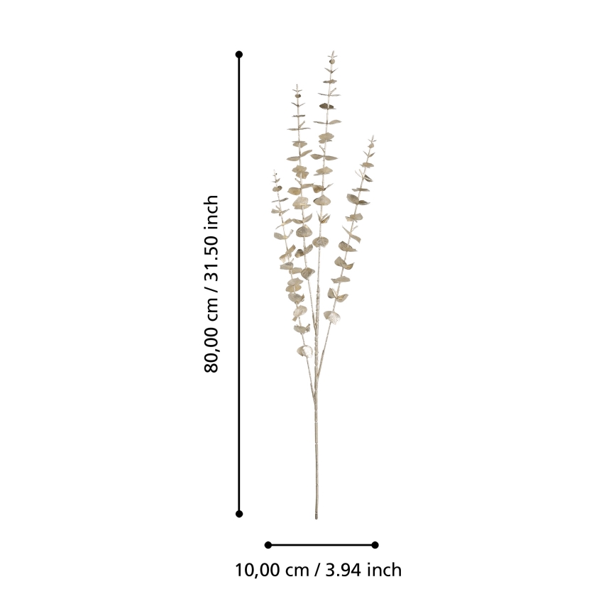 Eglo - Umetna roža 80 cm zlata
