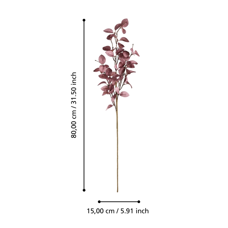 Eglo - Umetna roža 80 cm roza