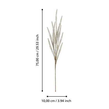 Eglo - Umetna roža 75 cm zlata