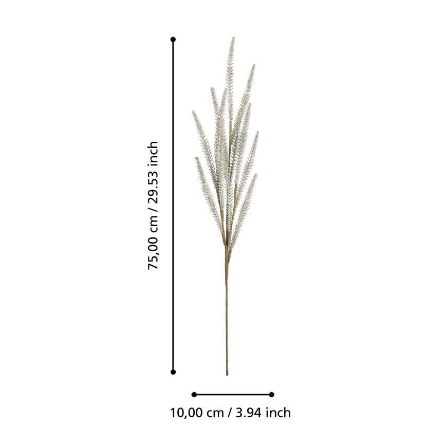 Eglo - Umetna roža 75 cm zlata