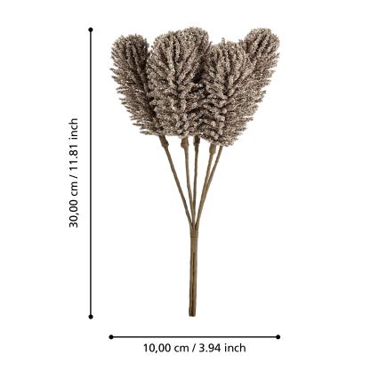 Eglo - Umetna roža 30 cm bež
