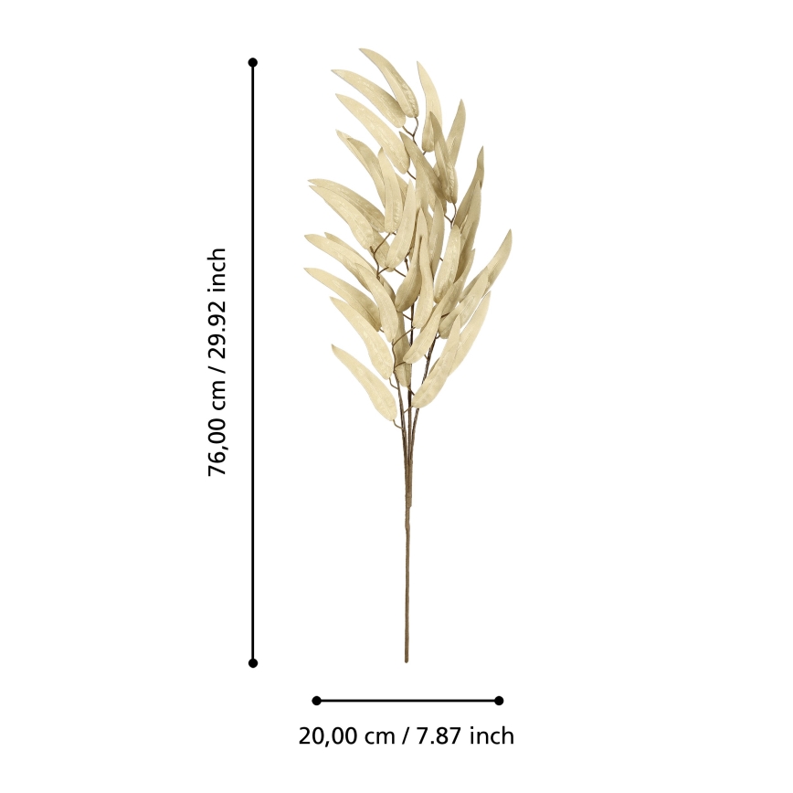 Eglo - Umetna roža 76 cm bež