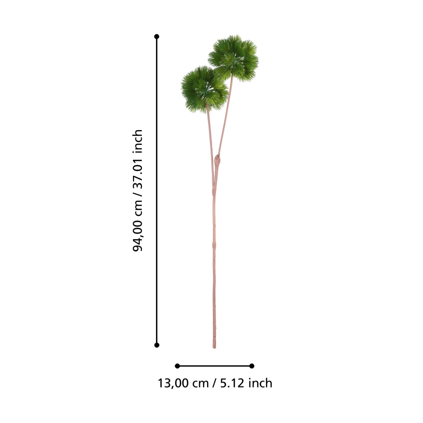 Eglo - Umetna roža 94 cm zelena