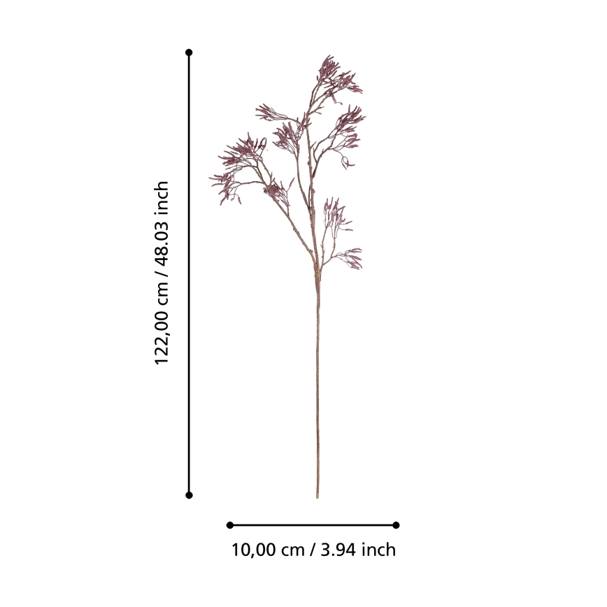 Eglo - Umetna roža 122 cm vijolična