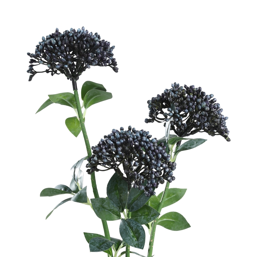 Eglo - Umetna roža 56 cm modra/zelena