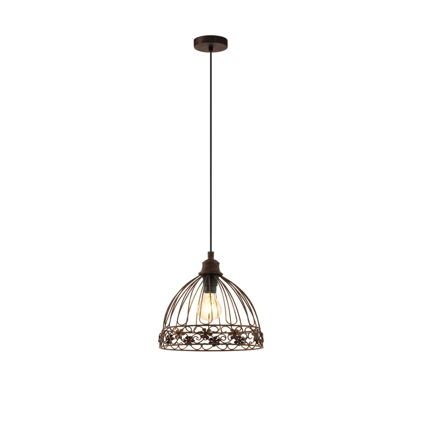 Eglo 43025 - Viseči lestenec SUMMERHALL na kablu 1xE27/60W/230V