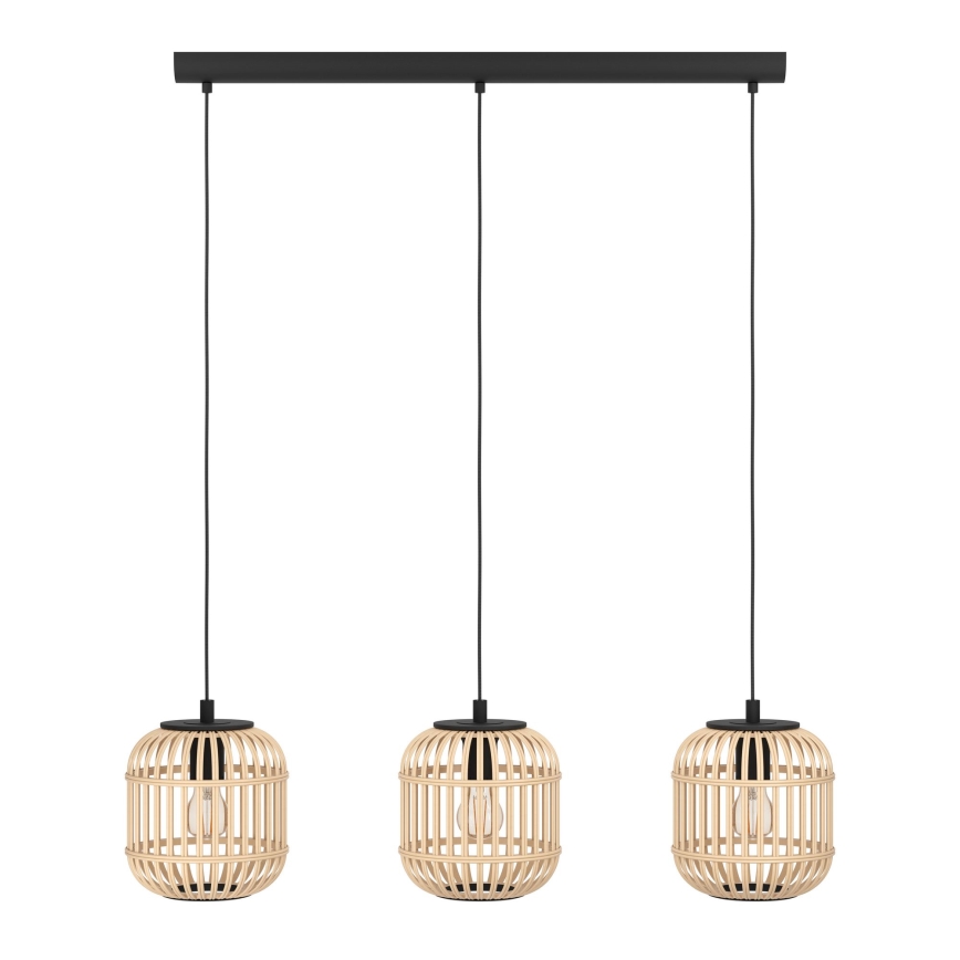 Eglo - Lestenec na vrvici 3xE27/28W/230V