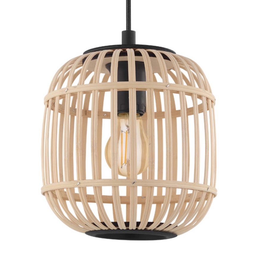 Eglo 43231 - Lestenec na vrvici BORDESLEY 1xE27/28W/230V pr. 210mm