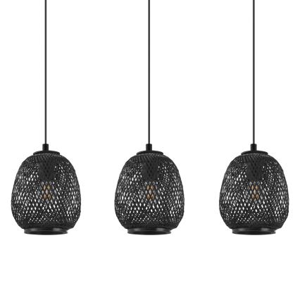 Eglo - Lestenec na vrvici 3xE27/40W/230V