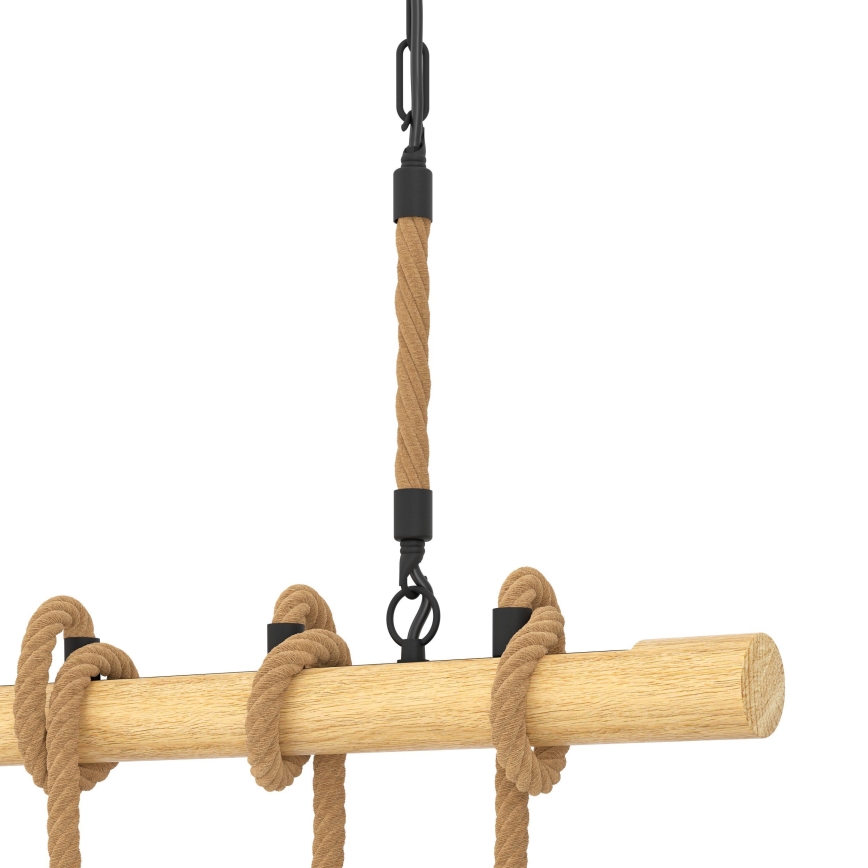 Eglo 43318 - Lestenec na verigi YOUNGSTOWN 4xE27/40W/230V