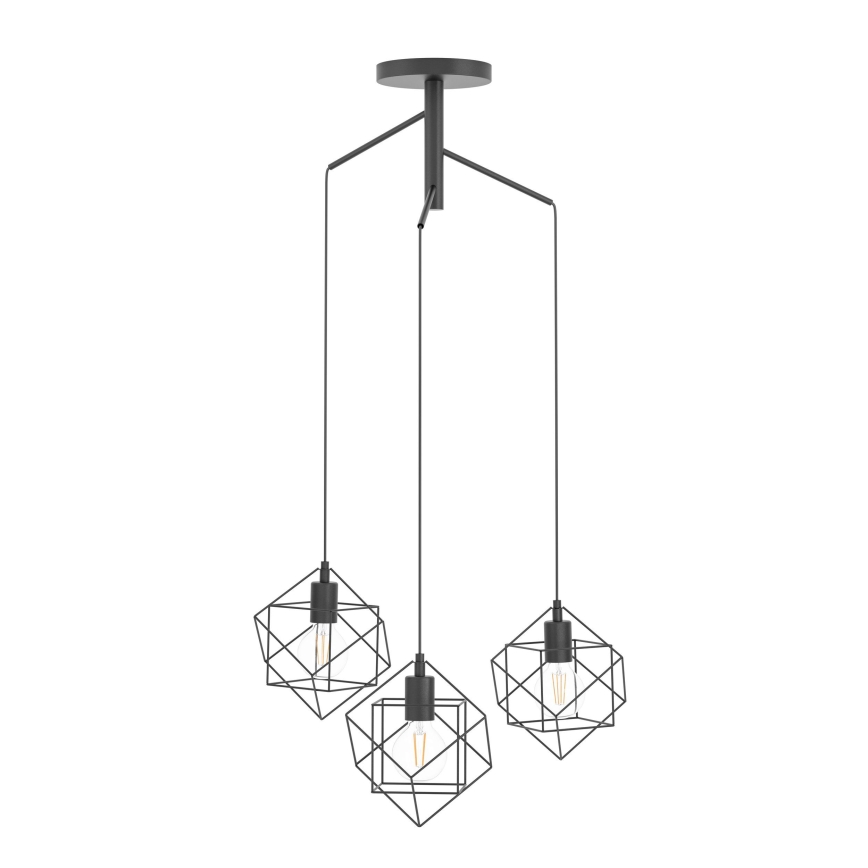 Eglo - Lestenec na vrvici 3xE27/60W/230V