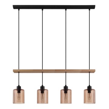 Eglo 43368 - Viseči lestenec na kablu COOLMONT 4xE14/40W/230V