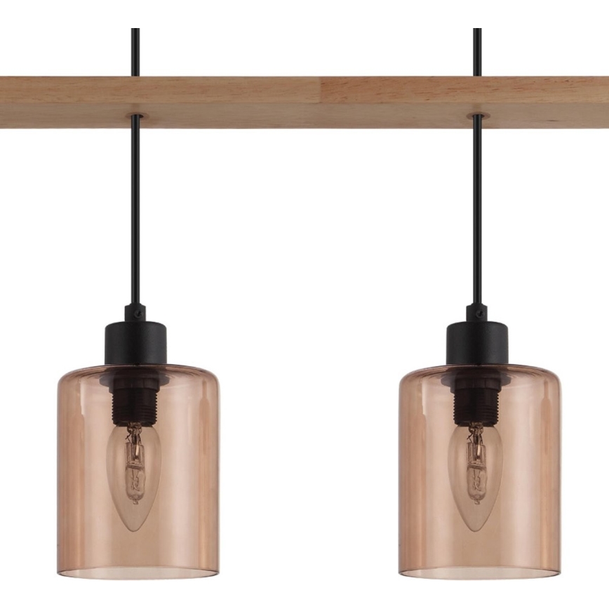 Eglo 43368 - Viseči lestenec na kablu COOLMONT 4xE14/40W/230V