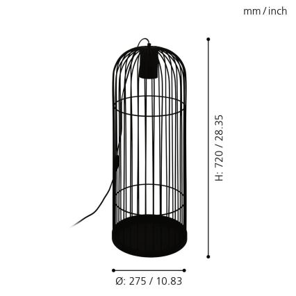 Eglo - LED Talna svetilka 1xGU10/4,6W/230V