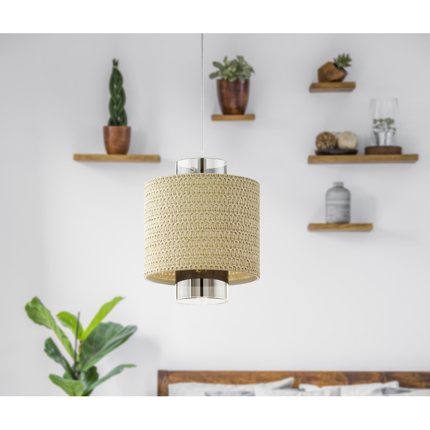 Eglo - Lestenec na vrvici 1xE27/40W/230V