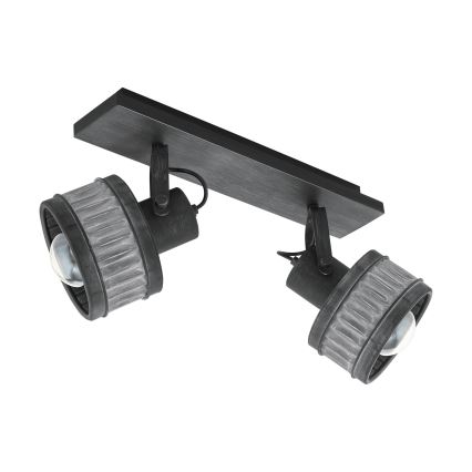 Eglo 43445 - Točkovna svetilka TURROCK 2xE27/28W/230V