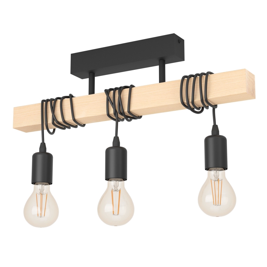 Eglo - Nadgradni lestenec TOWNSHEND 3xE27/60W/230V