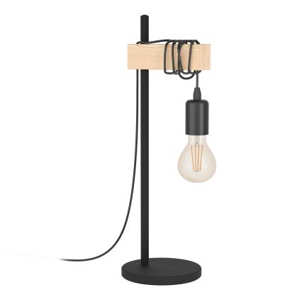 Eglo - Namizna svetilka TOWNSHEND 1xE27/10W/230V - FSC certifikat