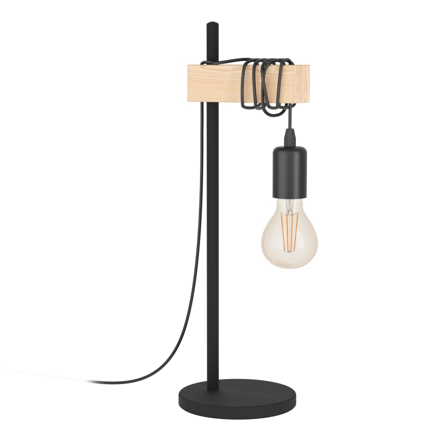Eglo - Namizna svetilka TOWNSHEND 1xE27/10W/230V - FSC certifikat