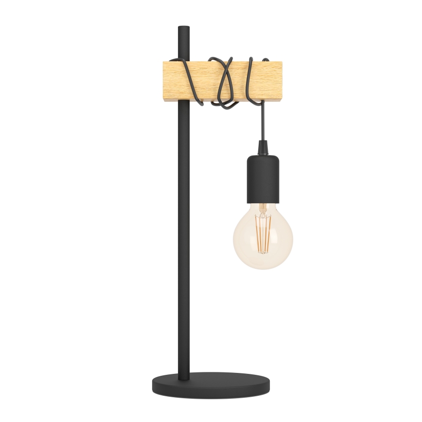 Eglo - Namizna svetilka TOWNSHEND 1xE27/10W/230V - FSC certifikat