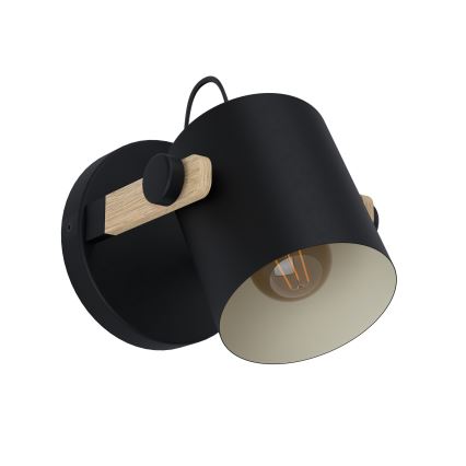 Eglo - Stenska svetilka 1xE27/28W/230V - FSC certifikat