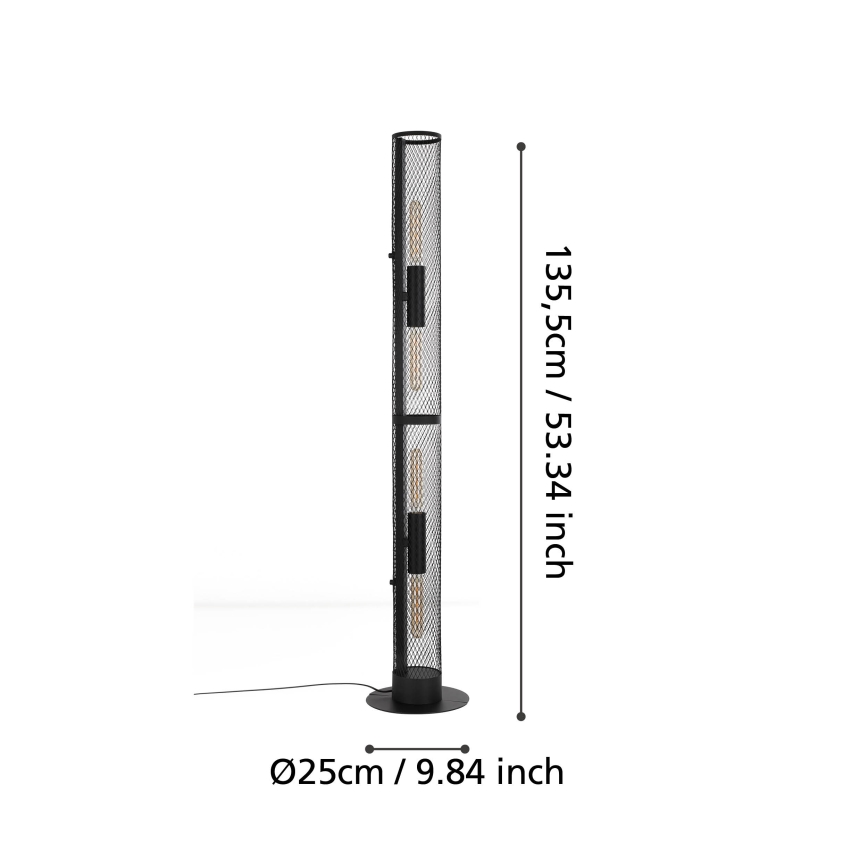 Eglo - Talna svetilka 4xE27/40W/230V